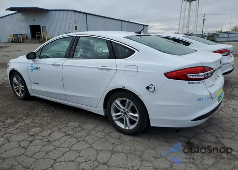 2018 Ford Fusion Se Hybrid z USA, uszkodzony, nr VIN 3FA6P0LU1JR172081